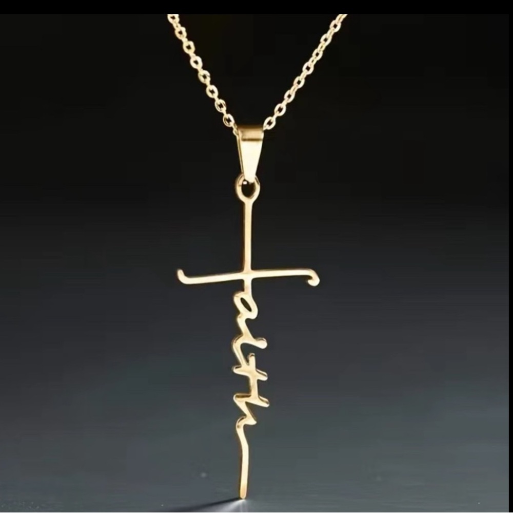 Faith Cross Necklace